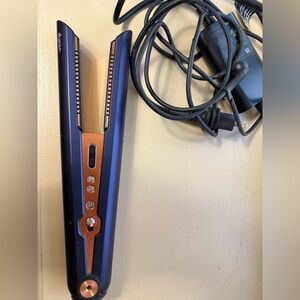 Dyson Copper and Blue Hair Straightener